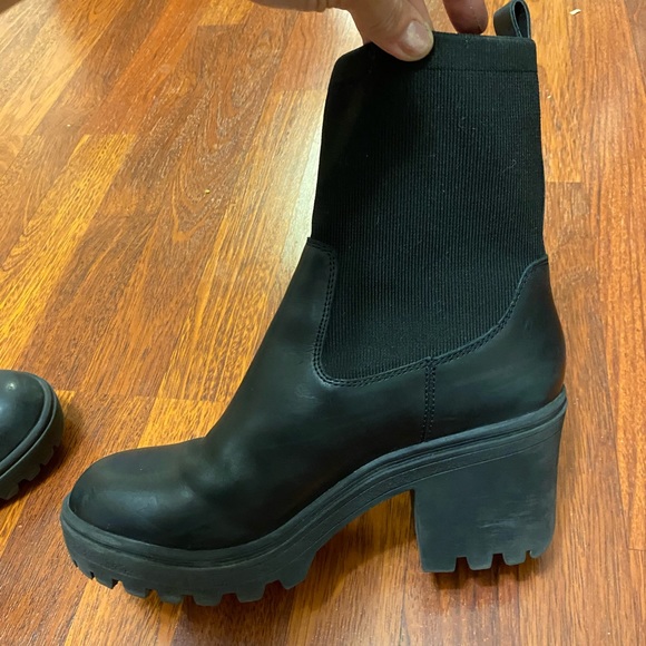 Design lab boots, leather black - Picture 4 of 11